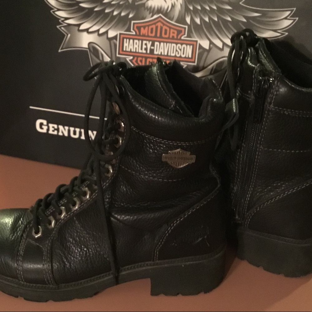 Harley Davidson riding boots